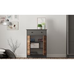 MILANO 2 Door 1 Drawer Sideaboard Cabinet