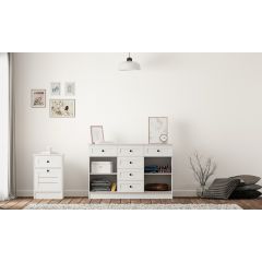 VENICE 2 Door 6 Drawer Sideaboard Cabinet