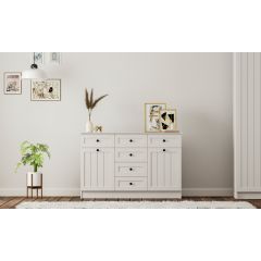 VIENNA 2 Door 6 Drawer Sideboard Cabinet