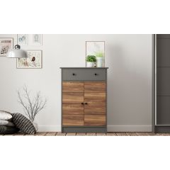 MILANO 2 Door 1 Drawer Sideaboard Cabinet