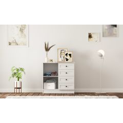 VIENNA 1 Door 4 Drawer Sideboard Cabinet