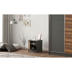 MILANO 1 Door Bedside Table