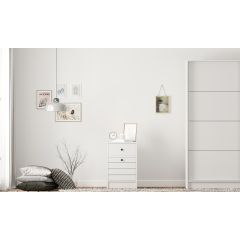 SABRO 1 Door 1 Drawer Bedside Table