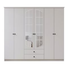 MAISON  White Shoe Cabinet With 2 Doors