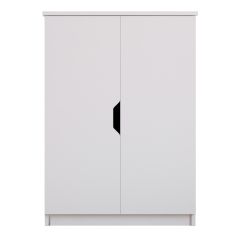 BERGEN White Shoe Cabinet With 2 Doors